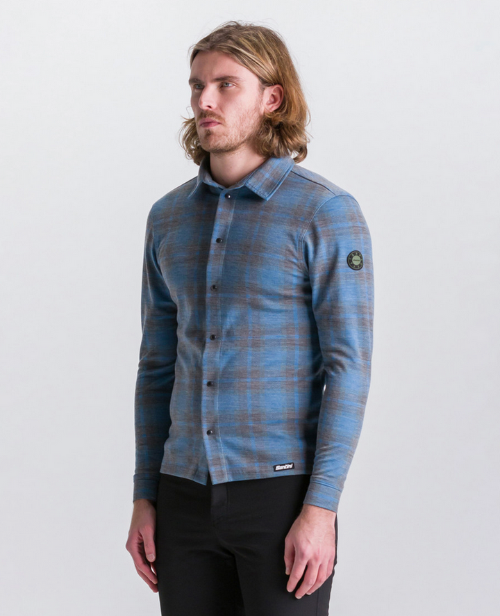 DYLAN - CAMICIA MANICA LUNGA GRAVEL